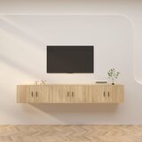  Zidni TV ormarići 3 kom boja hrasta sonome 80x34,5x40 cm | Eponuda.ba