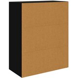  Komoda crna 60 x 30 x 75 cm od konstruiranog drva | shoptok.hr
