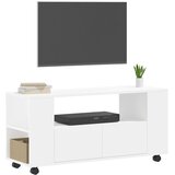 TV ormarić bijeli 102 x 34,5 x 43 cm od konstruiranog drva | Eponuda.com