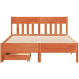  Okvir kreveta bez madraca voštano smeđi 140x200 cm od borovine | shoptok.hr