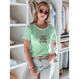 DStreet T-shirt damski z misiem TEDDYCAP miętowy | Shoptok.si
