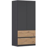 Rauch Möbel omara s klasičnimi vrati, siva, hrast artisan | Shoptok.si