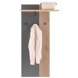 Mömax Garderobni Panel Clever, Barva Hrast, Antracit | Shoptok.si
