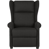 Maison Chic Naslanjač - Relax naslanjač iz črnega blaga, (22062182) | Shoptok.si