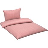 Esposa POSTELJNINA Mavie 140/200 cm saten srebrne barve, pink | Shoptok.si