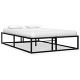  Za krevet crni metalni 120 x 200 cm Cijene