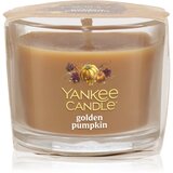 Yankee Candle Golden Pumpkin votivna sveča glass 37 g Cene