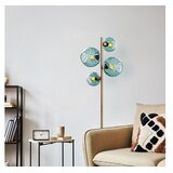 Opviq podna lampa Benek-20-15-14522, zlatna boja | Eponuda.ba
