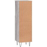  Kupaonski ormarić sivi hrast 30x30x100 cm konstruirano drvo | shoptok.hr
