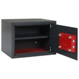 vidaXL sigurna Kutija s Ključem Tamno Siva 25x35x25 cm Čelik | shoptok.hr