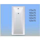 Miraggio Kupaonska kada Jasmin 70x150 brez oblogom | shoptok.hr