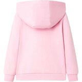  Dječja majica s kapuljačom i patentnim zatvaračem jarkoružičasta 92 | shoptok.hr