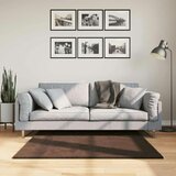  Tepisi za područja HUARTE Smeđa 120 x 120 cm Poliester - Smeđa 120 x 120 cm | shoptok.hr