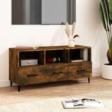 Furnova TV omarica dimljeni hrast 102x35x50 cm konstruiran les, (21924509) Cene