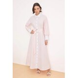 Trendyol Modest Ženska haljina Tctss26Eb00097, Roze Cene