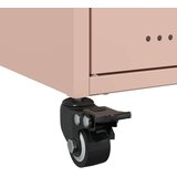 vidaXL TV omarica roza 100,5x39x43,5 cm hladno valjano jeklo | Shoptok.si