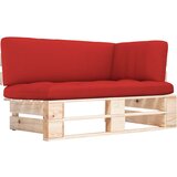 The Living Store Vrtni kotni kavč iz palet impregnirana borovina - Kotni Kavč Iz Palet, (21467493) Cene