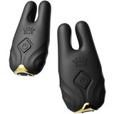 Zalo Nave Wireless Vibrating Nipple Clamps Obsidian Black Cijene