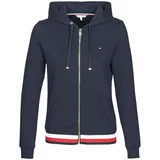 Tommy Hilfiger heritage zip through hoodie blue