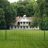 vidaXL evro ograja iz jekla 20x1 m zelena | Shoptok.si
