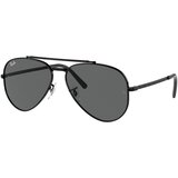 Ray-ban New Aviator RB3625 002/B1 M (58) Črna/Siva Cene