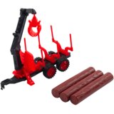 Agricultural Tractor With HDS Trailer For Transporting Timber Logs | Shoptok.si
