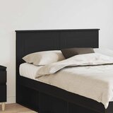 vidaXL uzglavlje s uzglavljem crni hrast 135 cm konstruirano drvo | shoptok.hr