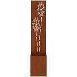  Privatnost u vrtu Cvjetni Rđa 32 x 32 x 150 cm Otporni čelik | Eponuda.com