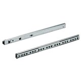 Hettich Vodila za predale (Dolžina predala: 250 mm - 410 mm, Nosilnost izdelka: 10 kg, Delno izvlečno, Pocinkano) | Shoptok.si