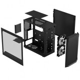 Fractal Design Fractal Focus 2 RGB Black TG, bez napajanja, crna, FD-C-FOC2A-03 | shoptok.hr