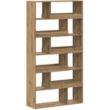  Regal za knjige boja hrasta 100x33x187,5 cm konstruirano drvo | shoptok.hr