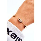 Glam Chic Bracelet On A Thick Chain Gold | ePonuda.com