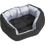 vidaXL dvostrani perivi jastuk za pse sivo-crni 65 x 50 x 20 cm | shoptok.hr