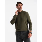 Ombre Men's knitted half turtleneck with viscose - mustard | shoptok.hr