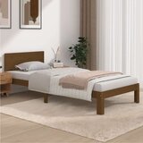  Za krevet od masivne borovine smeđa boja meda 90 x 200 cm | shoptok.hr