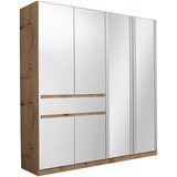 Rauch Möbel OMARA ZA OBLAČILA, bela, hrast artisan | Shoptok.si