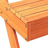  Stol za piknik voštano smeđi 105 x 134 x 75 cm masivna borovina | shoptok.hr