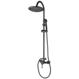 Armal set za prho z armaturo, oniks crna | Shoptok.si