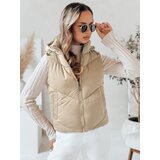 DStreet Kamizelka damska pikowana LIKEHUGS beżowa | shoptok.hr