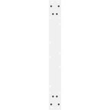  Noge za blagovaonski stol 2 kom bijele 80x(72-73 3) cm čelik | shoptok.hr