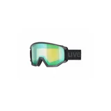 naočare ski athletic fm black mat-mirror green-lasergold lite S2