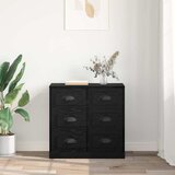  Kreveta Crni hrast 70 x 35,5 x 67,5 cm Konstruirano drvo | shoptok.hr