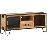 Maison Chic TV omarica - TV stojalo - Televizijska omarica 110x31x46 cm robusten mangov les, (21698732) | Shoptok.si