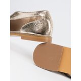 GOODIN Women's gold sandals with cutouts | shoptok.hr