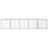  Gabionska košara s poklopcem 500x100x100 cm pocinčano željezo | shoptok.hr