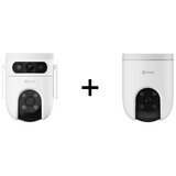 Ezviz Set [H8c 4G 2K IP surveillance camera + H9C WiFi Rotating 2K 2-in-1 (3MP+3MP)] | shoptok.hr