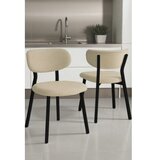 Hanah home set stolica (4 dela) toldy cream black | Eponuda.com