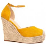 Leindia Espadrile 90119 Rumena cene