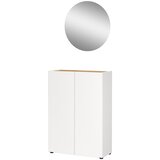 Germania Bijeli set za hodnik u dekoru hrasta 74x200x33 cm Alviano – | shoptok.hr