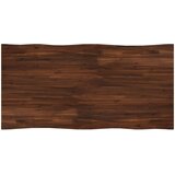  Stol za blagovanje s prirodnim rubom 160 x 90 x 75 cm | shoptok.hr